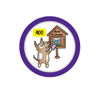 Little Kids 400 Points Badge