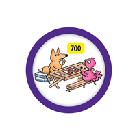 Little Kids 700 Points Badge