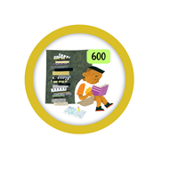 Kids 600 Points Badge