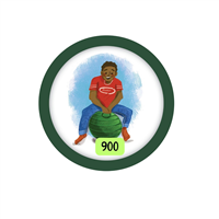 Kids 900 Points Badge