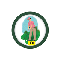 Teen 100 Points Badge