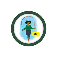 Teen 700 Points Badge