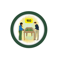 Teen 900 Points Badge
