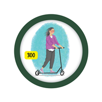 Adult 300 Points Badge
