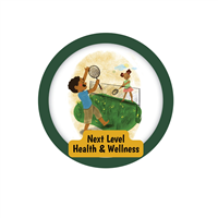 Next Level Health & Wellness Badge